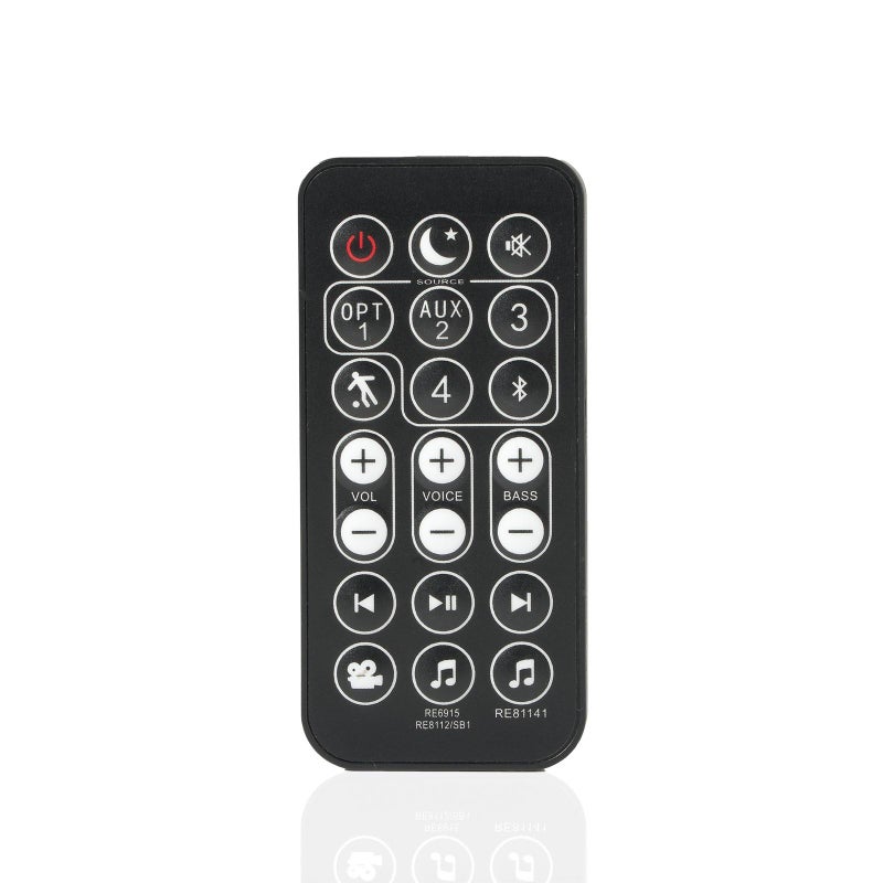 Motiexic Remote Control Compatible with Polk Audio Magnifi ONE Magni-fi 1 RE8112-1 RE81121 RTRE81121 RE6915-1 RE8114-1 RE81141 Sound Bar - Image 2